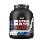 gainer Weider Mega Mass 4000 cu aroma de vanilie 3kg