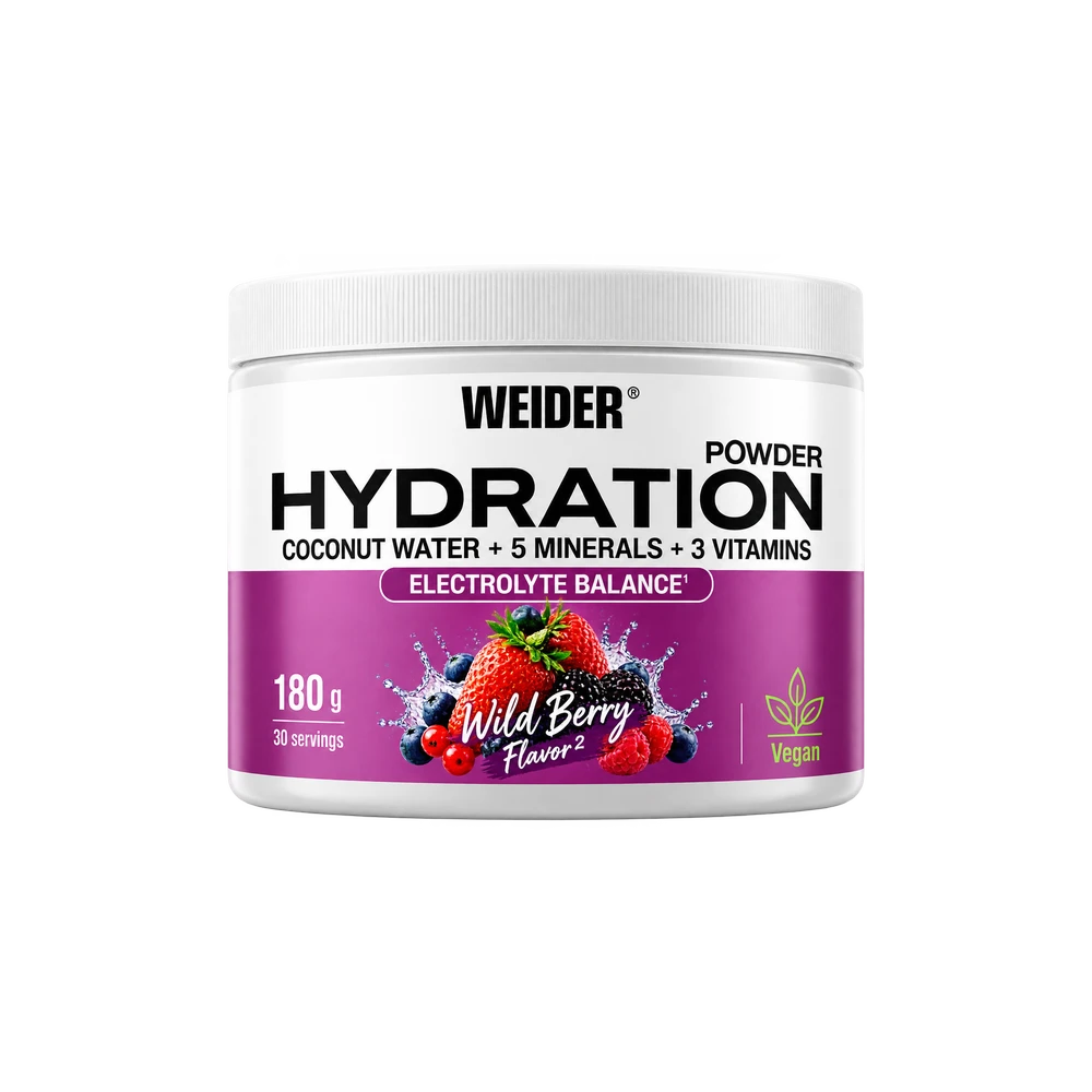 weider-hydration-electrolyte-balance-powder-wild-berry-180g electroliti pudra weider hydration electrolyte balance powder wildberry 180g